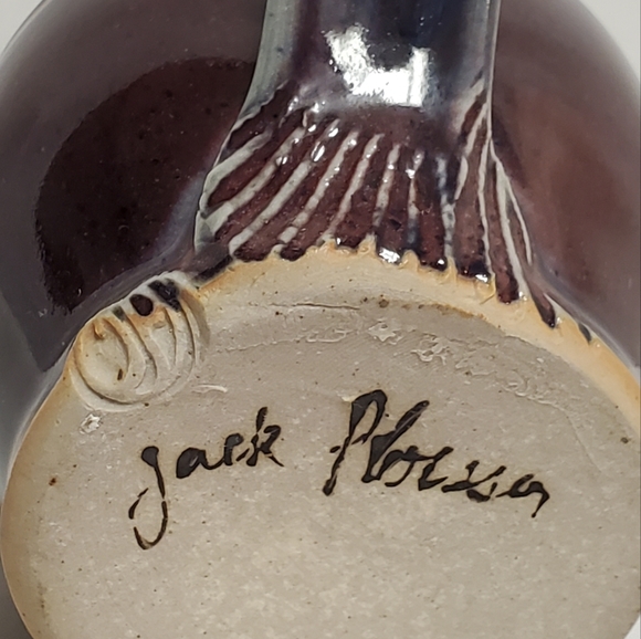 Jack Ploesser Pottery Creamer Pitcher - Picture 10 of 11